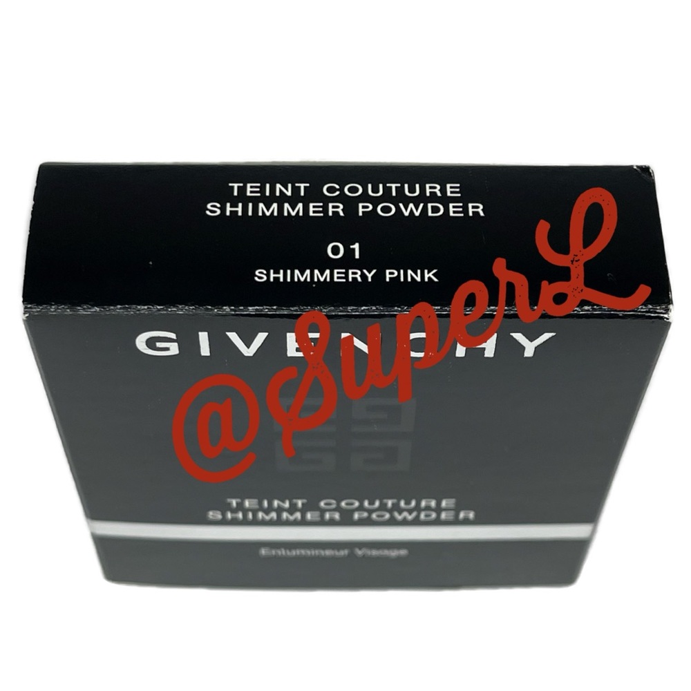 NEW Givenchy Teint Couture Shimmer Powder Face Highlighter Shimmery Pink - Picture 9 of 12
